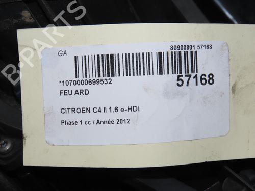 Right taillight CITROËN C4 II (NC_) 1.6 HDi 110 | BP32332404C35 - Image 5