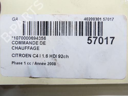 Climate control CITROËN C4 I (LC_) 1.6 HDi | BP32486128I5  - Image 6