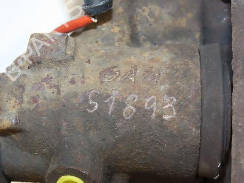 Used Left rear brake caliper VW TRANSPORTER T4 Bus (70B, 70C, 7DB, 7DK, 70J, 70K, 7DC, 7DJ) 2.5 TDI (151 hp) 28830061