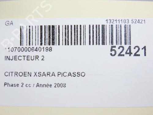 Used Injector CITROËN XSARA PICASSO (N68) 1.6 HDi (90 hp) 28828834