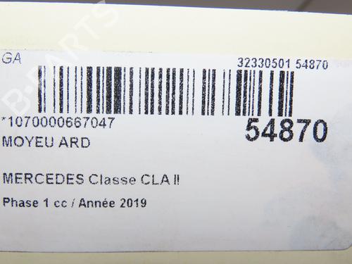 Right rear steering knuckle MERCEDES-BENZ CLA (C118) AMG CLA 35 4-matic (118.351) | BP29345211M28 