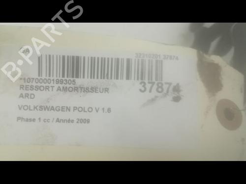 Used Shock absorber spring VW POLO V (6R1, 6C1) 1.6 TDI (90 hp) 14876551