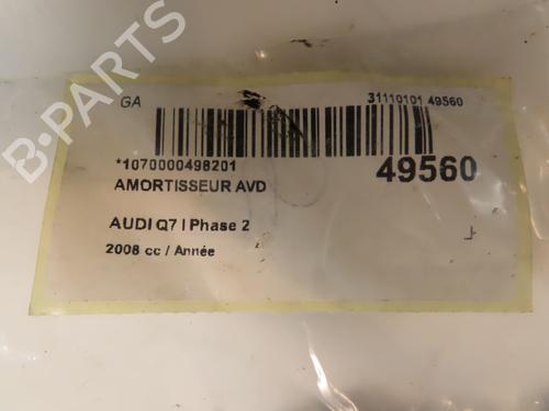 Used Right front shock absorber AUDI Q7 (4LB) 3.0 TDI quattro (240 hp) 16537960
