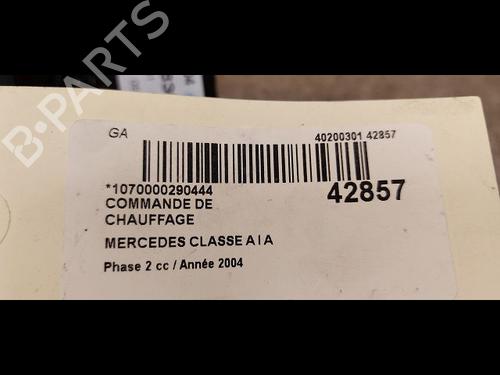Used Climate control MERCEDES-BENZ A-CLASS (W168) A 170 CDI (168.009, 168.109) (95 hp) 23174483