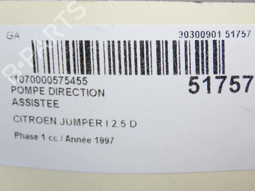 Used Steering pump PEUGEOT BOXER Van (230L) 2.5 D (86 hp) 28829758