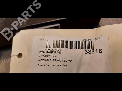 Climate control NISSAN X-TRAIL I (T30) 2.2 Di 4x4 | BP9604318I5 