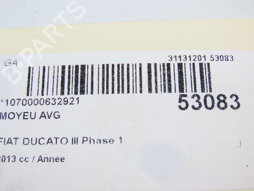 Right front steering knuckle FIAT DUCATO Van (250_) 115 Multijet 2,0 D | BP29195983M26 