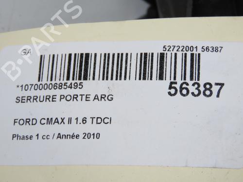 Venstre bagtil lås FORD C-MAX II (DXA/CB7, DXA/CEU) 1.6 TDCi (115 hp) 31372115