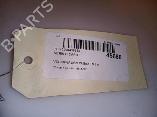 Hood lift support VW PASSAT B6 (3C2) 2.0 TDI | BP14879081C139 