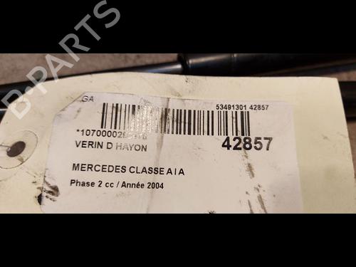Gasdæmper bagklap MERCEDES-BENZ A-CLASS (W168) A 170 CDI (168.009, 168.109) (95 hp) 23177381