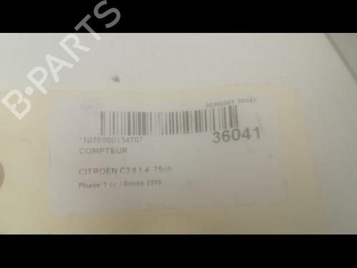 Used Instrument cluster CITROËN C3 II (SC_) 1.4 (73 hp) 9599326