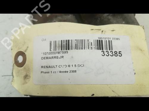 Used Starter RENAULT CLIO III Grandtour (KR0/1_) 1.5 dCi (KR0G) (68 hp) 23171893