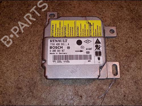ECU airbags RENAULT CLIO II (BB_, CB_) 1.2 (BB0A, BB0F, BB10, BB1K, BB28, BB2D, BB2H, CB0A,... | BP23174921M53 