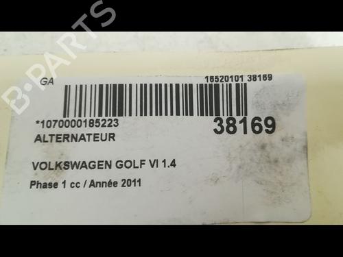 Used Alternator Alternator VW GOLF VI (5K1) 1.4 (80 hp) 9605562 9605562