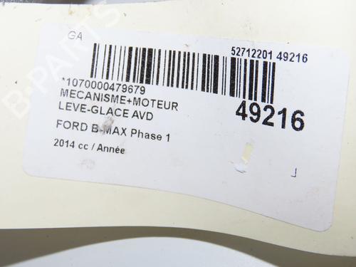 Rudehejsemekanisme Højre foran FORD B-MAX (JK) 1.6 Ti | BP33770423C23 - Image 5