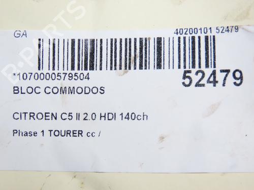 Used Steering column stalk CITROËN C5 III Break (RW_) 2.0 HDi 165 (163 hp) 28830258