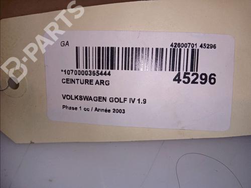 Venstre bak beltestrammer VW GOLF IV (1J1) 1.9 TDI | BP11101692C89 