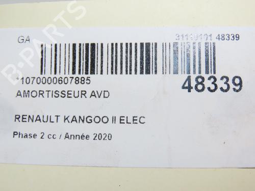 Used Right front shock absorber RENAULT KANGOO Express (FW0/1_) Z.E. (FW0Z, FW1Z) (60 hp) 28829782