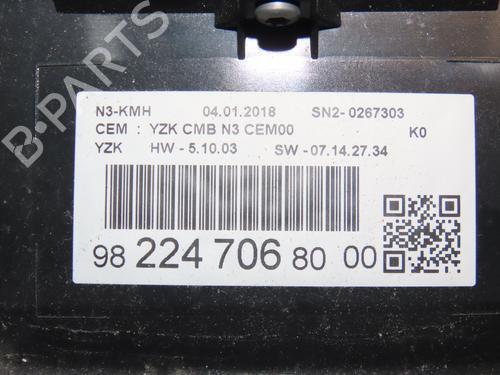 Instrument cluster CITROËN JUMPY III Van (V_) 2.0 BlueHDi 120 | BP30606520C47 - Image 5