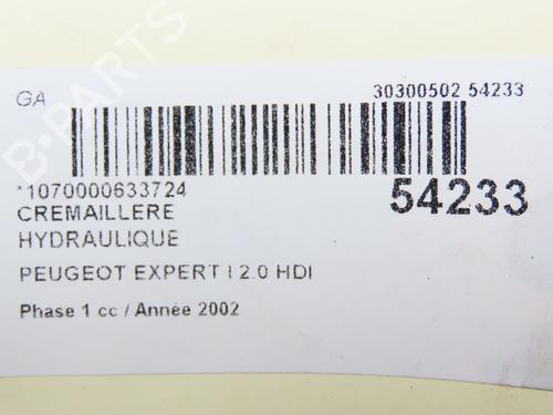 Steering rack PEUGEOT EXPERT Van (222) 2.0 HDI | BP30404017M22 