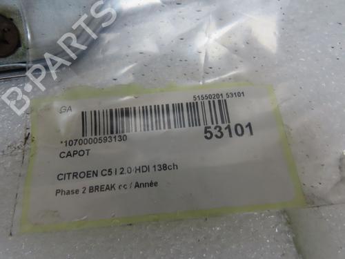 Motorhjelm CITROËN C5 II Break (RE_) 2.0 HDi (RERHRH) (136 hp) 33008082