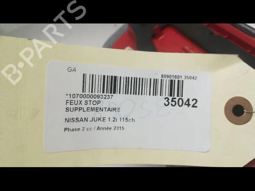 Used Third brake light NISSAN JUKE (F15) 1.2 DIG-T (115 hp) 9596935