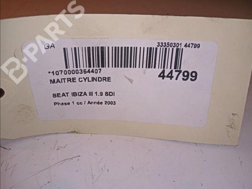 Brake master cylinder SEAT IBIZA III (6L1) 1.9 SDI | BP11100451M77 