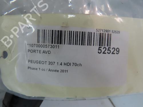 right-front-door-peugeot-207-wa_-wc_-2006-2007-2008-2009-2010-2011-2012-2013-2014-2015-24358986 main image