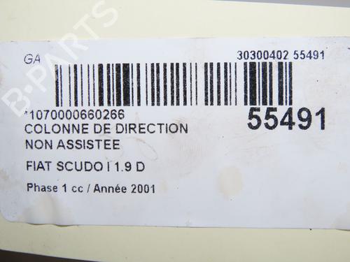 Used Steering column Steering column FIAT SCUDO Bus (220_) 1.9 D (69 hp) 36493799 36493799