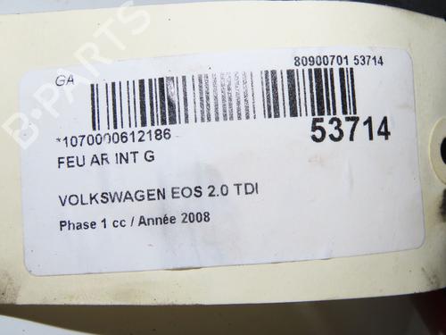 Feu de coffre gauche VW EOS (1F7, 1F8) 2.0 TDI (140 hp) 31984663