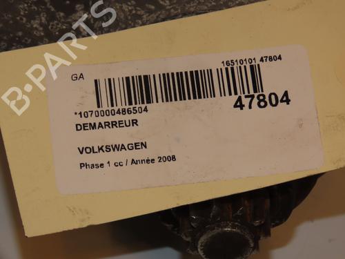 Used Starter VW TRANSPORTER T5 Van (7HA, 7HH, 7EA, 7EH) 1.9 TDI (102 hp) 16572738