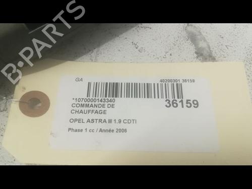 Used Climate control Climate control OPEL ASTRA H GTC (A04) 1.9 CDTI (L08) (120 hp) 9600133 9600133
