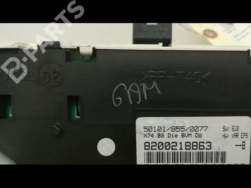 Instrument cluster RENAULT LAGUNA II (BG0/1_) 1.9 dCi (BG08, BG0G) | BP9595667C47 
