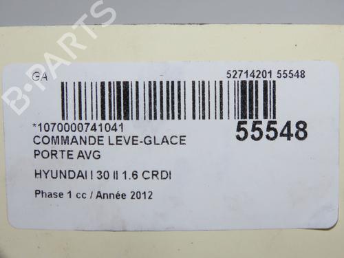 Left front window switch HYUNDAI i30 (GD) 1.6 CRDi | BP33770450I27 - Image 6