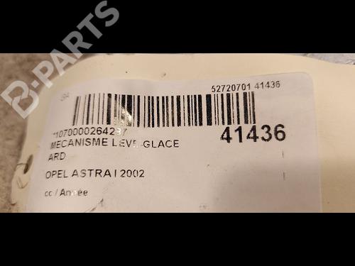 Rear right window mechanism OPEL ASTRA G Estate (T98) 2.0 DTI 16V (F35) | BP9613432C25 