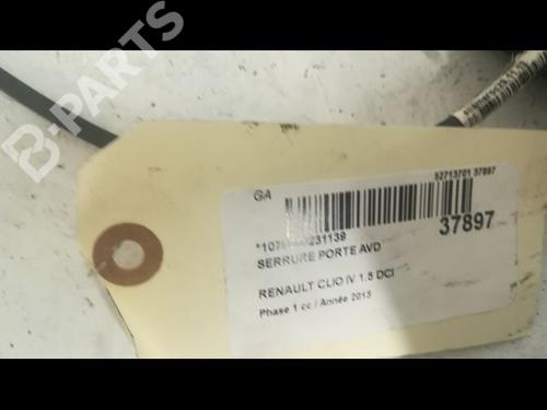 Front right lock RENAULT CLIO IV (BH_) 1.5 dCi 90 | BP9607755C97 