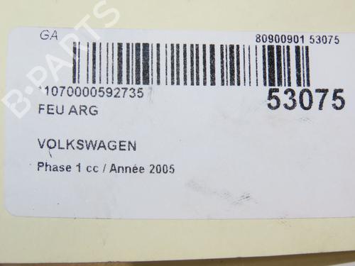 Used Left taillight VW TRANSPORTER T5 Van (7HA, 7HH, 7EA, 7EH) 1.9 TDI (105 hp) 28832800