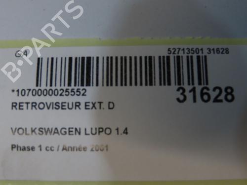Used Right mirror Right mirror VW LUPO I (6X1, 6E1) 1.4 16V (75 hp) 36495099 36495099
