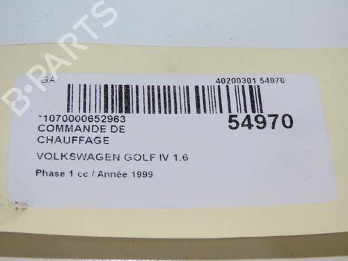 Comando chauffage VW GOLF IV (1J1) 1.6 (100 hp) 31274363