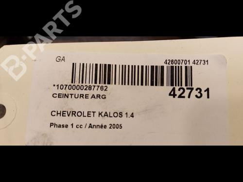 Rear left belt tensioner CHEVROLET AVEO / KALOS Hatchback (T200) 1.4 | BP9615140C89 