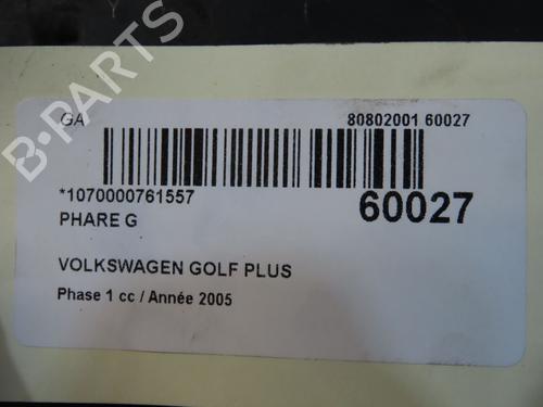 Left headlight VW GOLF PLUS V (5M1, 521) 1.9 TDI | BP38788285C28  - Image 5
