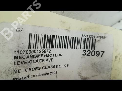 Front right window mechanism MERCEDES-BENZ CLK (C209) CLK 270 CDI (209.316) | BP9604759C23 