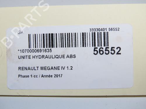 ABS pump RENAULT MEGANE IV Hatchback (B9A/M/N_) 1.2 TCe 100 (B9MS) | BP33561793M43 - Image 9
