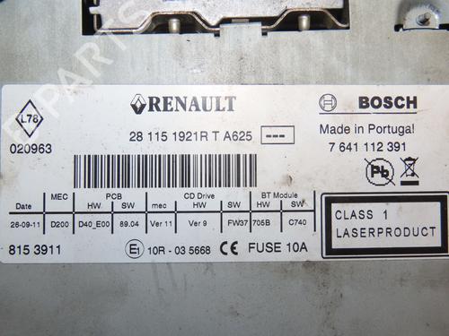 Radio RENAULT CLIO III (BR0/1, CR0/1) 1.5 dCi | BP28968057E6 