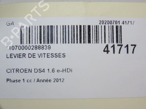 Gear lever CITROËN DS4 (NX_) 2.0 HDi 165 | BP9615255M90 