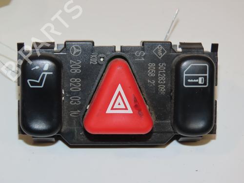 Used Warning switch Warning switch MERCEDES-BENZ CLK (C208) CLK 230 Kompressor (208.347) (193 hp) 28830214 28830214