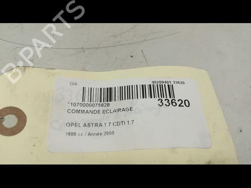 Used Headlight switch OPEL ASTRA G Hatchback (T98) 1.7 DTI 16V (F08, F48) (75 hp) 9596060