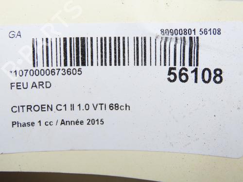 right-taillight-citroen-c1-ii-pa_-ps_-2014-2015-2016-2017-2018-2019-2020-2021-32223431 main image