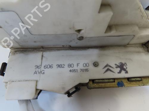 Front left lock PEUGEOT 407 (6D_) 1.6 HDi 110 (6D9HZC, 6D9HYC) | BP28968853C98 