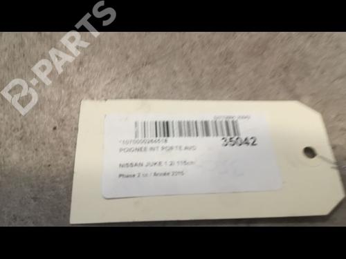 Front right interior door handle NISSAN JUKE (F15) 1.2 DIG-T | BP9611932I14